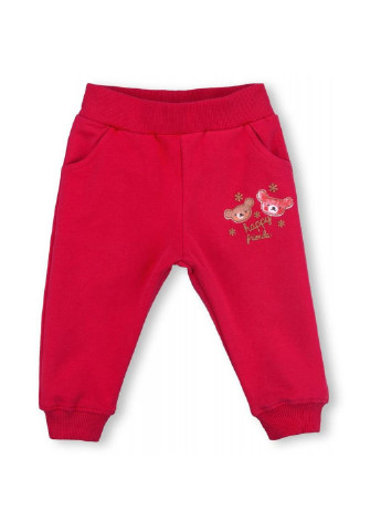 Комбинированный набор детской одежды с лесными зверятами (9400-80g-red) Breeze