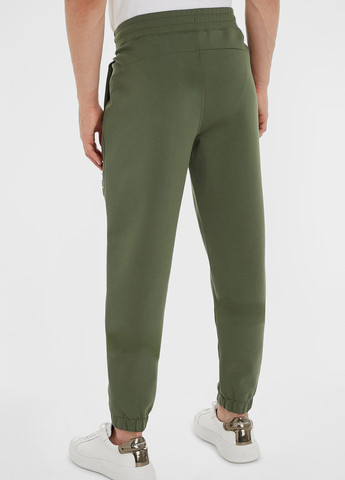 Оливковые кэжуал демисезонные джоггеры брюки Calvin Klein