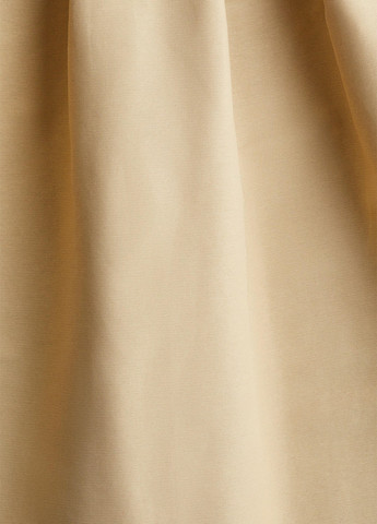 Бежевая кэжуал однотонная юбка H&M клешированная