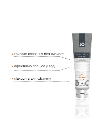 Смазка на силиконовой основе PREMIUM JELLY - ORIGINAL (120 мл) без консервантов System JO (256537865)