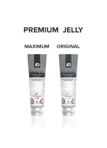 Смазка на силиконовой основе PREMIUM JELLY - ORIGINAL (120 мл) без консервантов System JO (256537865)