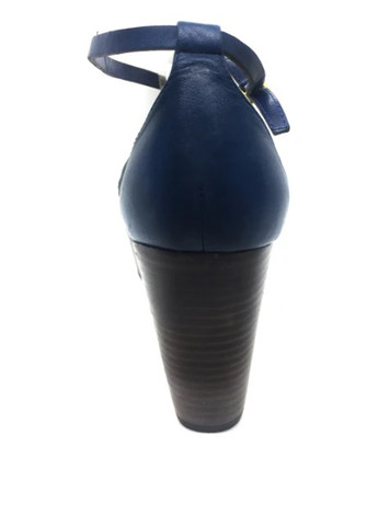 Синие босоножки Ralph Lauren с ремешком плетение