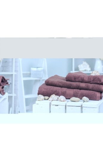 No Brand полотенце mirson набор банный №5071 elite softness brown 50х90, 70х140, 100х1 (2200003960914) коричневый производство - Украина