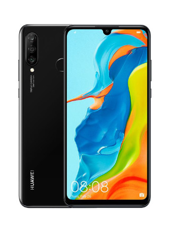 Смартфон Huawei p30 lite 4/128gb midnight black (mar-lх1a) (163174113)
