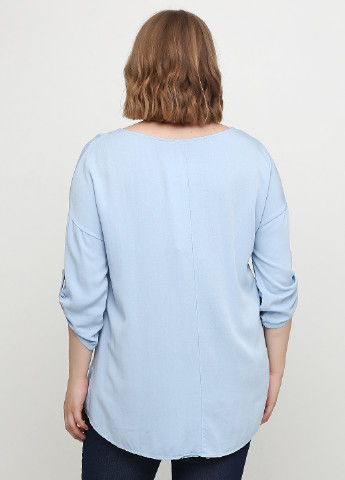 Блакитна блуза Italy Moda