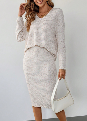 Костюм (пуловер, спідниця) SHEIN (332313139)