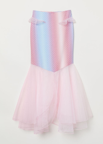 Разноцветная карнавальный градиентной расцветки юбка H&M