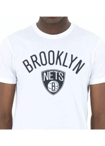 Біла футболка New Era NBA REGULAR NETS