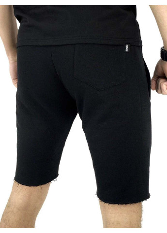 Чорно-білий літній комплект (футболка, шорти) Intruder