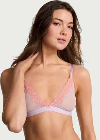 Сиреневый демисезонный комплект (бюстгальтер, трусики) Victoria's Secret