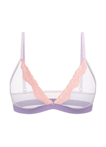 Сиреневый демисезонный комплект (бюстгальтер, трусики) Victoria's Secret