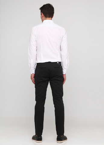 Темно-серые кэжуал демисезонные прямые брюки Double U.One