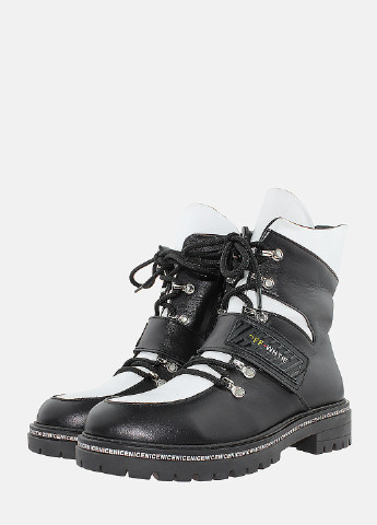 Зимние ботинки rl16951 черный-белый Luce di luna