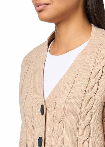 Бежевый демисезонный кардиган Tommy Hilfiger