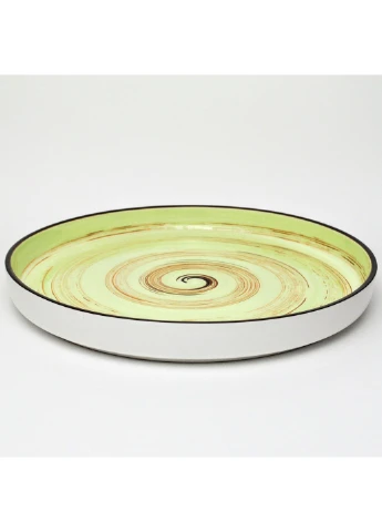Тарілка підставна Spiral Pistachio 28 см Wilmax (252744597)