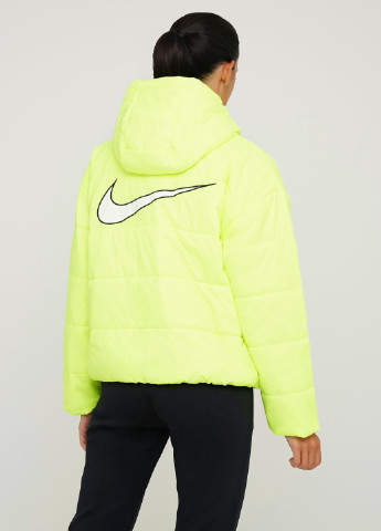 Жовта демісезонна куртка Nike