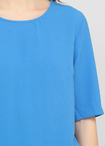 Светло-синяя летняя блуза New Look