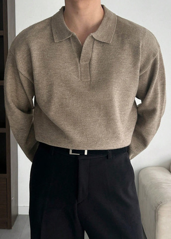 Пісочний демісезонний светр SHEIN