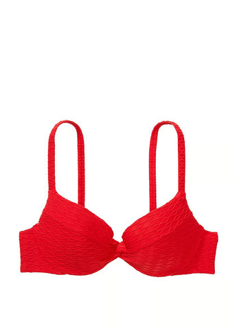 Красный летний купальник (лиф, трусики) раздельный Victoria's Secret
