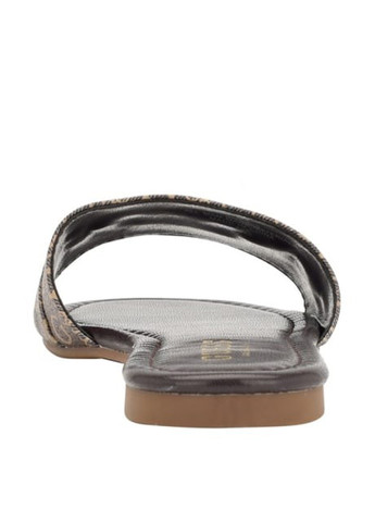 Коричневые шлепанцы Guess с логотипом