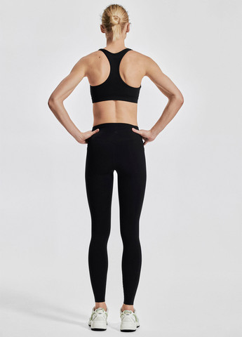 Черные демисезонные леггинсы H&M