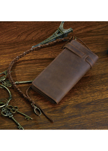 Чоловік шкіряний клатч 9х18 см Vintage (242187836)
