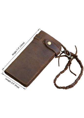 Чоловік шкіряний клатч 9х18 см Vintage (242187836)