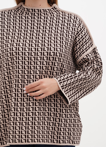 Бежевый демисезонный свитер Kiss Me