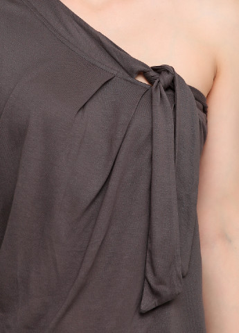 Темно-коричневая демисезонная блуза Miss Sixty