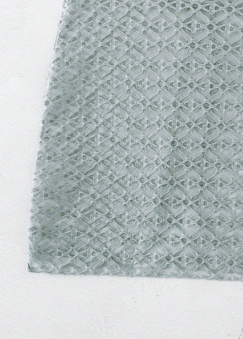 Серо-голубое пляжное платье с открытой спиной SHEIN однотонное