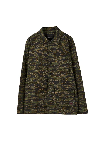 Чорна демісезонна куртка Pull & Bear