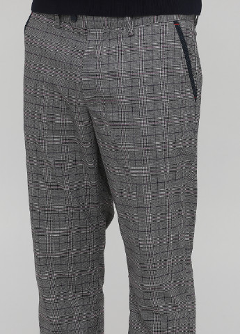 Серые кэжуал демисезонные прямые брюки Ted Baker