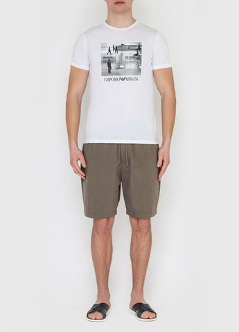 Біла футболка Emporio Armani
