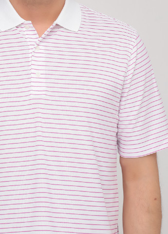 Розовая футболка-поло для мужчин Greg Norman в полоску