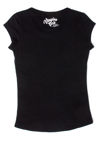 Черная летняя футболка Vingino