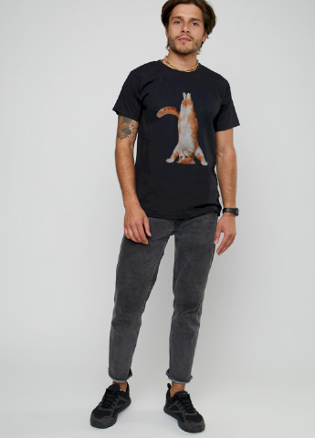 Черная футболка мужская YAPPI