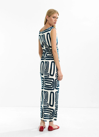 Молочна кежуал сукня Parfois з геометричним візерунком