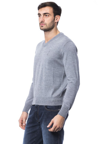 Серый демисезонный пуловер пуловер Billionaire