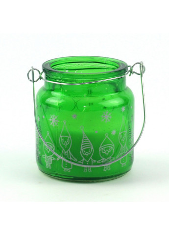 Свічка в скляній підставці; зелена OOTB (210539252)