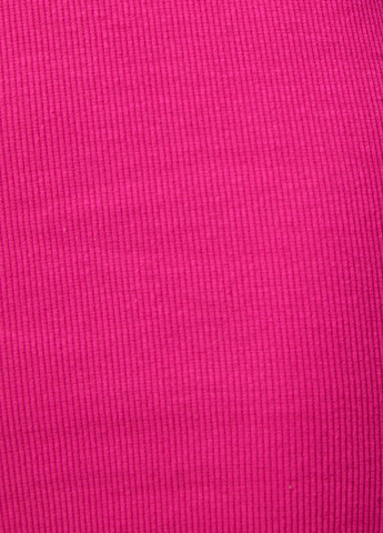 Малиновое кэжуал платье с открытыми плечами Jennyfer однотонное