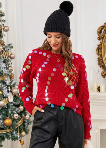 Комбінований демісезонний джемпер джемпер SHEIN