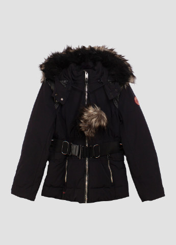 Чорна зимня куртка Khujo
