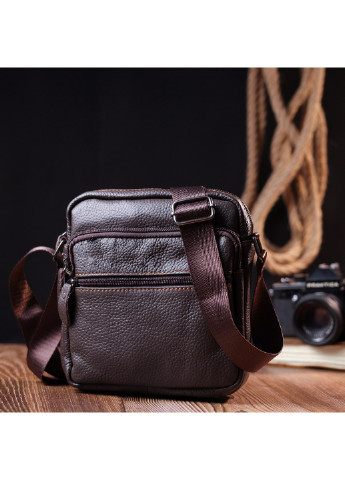 Сумка кожаная мужская 18х19х6 см Vintage (255405871)