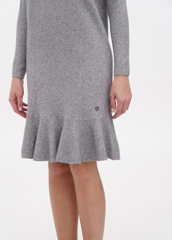 Сіра кежуал сукня сукня светр LF Women меланжева