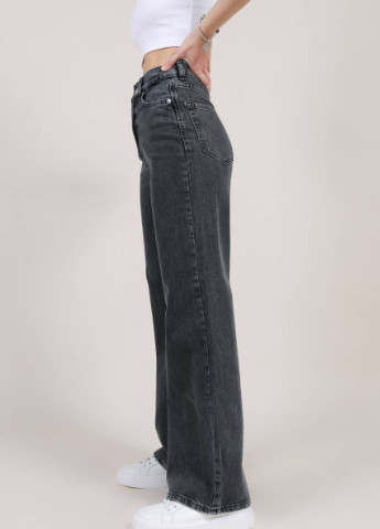 Серые демисезонные джинсы "палермо" свободные petite romashka, серый, 40, l 9581 Ромашка