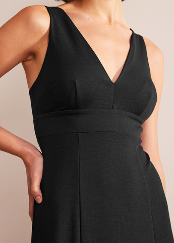 Черное кэжуал, вечернее платье футляр Boden однотонное