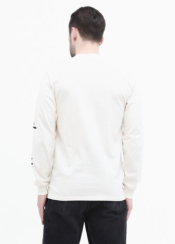 Светло-бежевый демисезонный кэжуал лонгслив Ripple Junction с рисунком