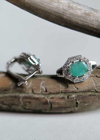 Серьги Silver Flame (354214520)