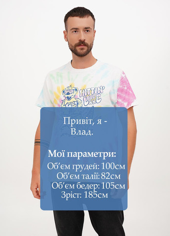 Белая футболка Colortone