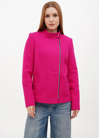 Рожеве Кежуал напівпальто DANNA однотонне